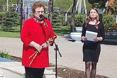 Патриотическая акция прошла в Плешаново